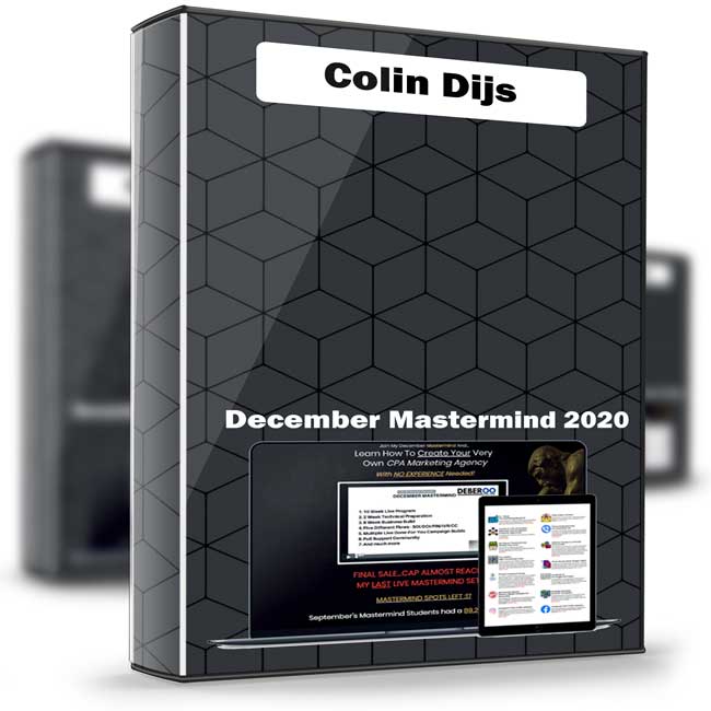 Colin Dijs – December Mastermind 2020 1 Colin Dijs – December Mastermind 2020