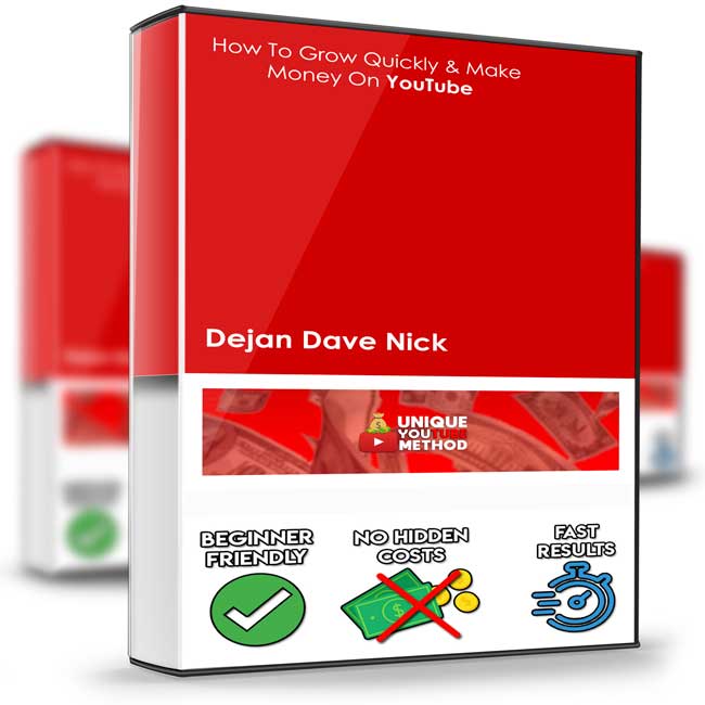Dejan Dave Nick – Unique YouTube Method 1 Dejan Dave Nick – Unique YouTube Method