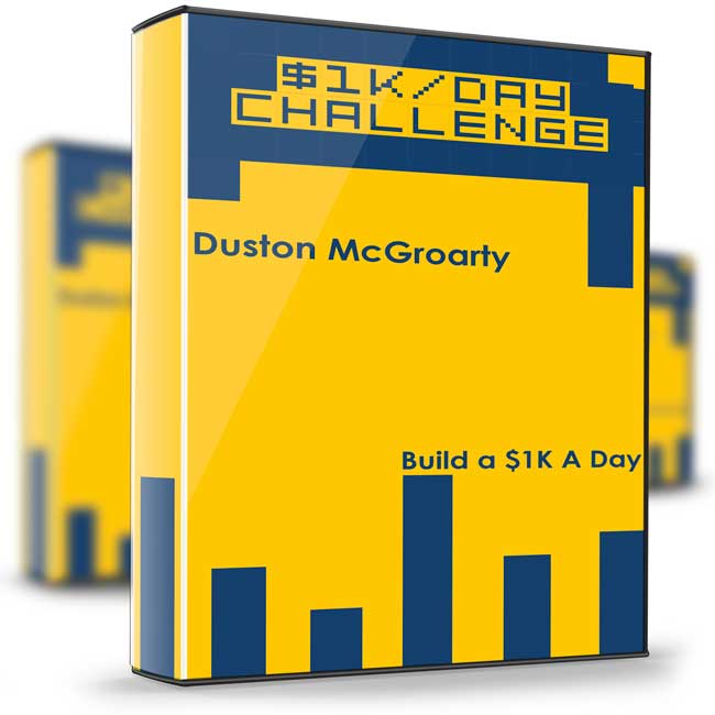 Duston McGroarty – Build a $1K A Day Affiliate Business From Scratch 1 Duston McGroarty – Build a $1K A Day Affiliate Business From Scratch