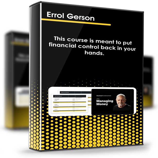 Errol Gerson (TheFutur) – Managing Money 1 Errol Gerson (TheFutur) – Managing Money