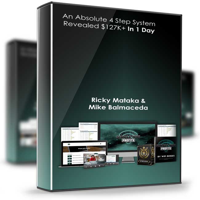 Ricky Mataka & Mike Balmaceda – Simple Wifi Profits 1 Ricky Mataka & Mike Balmaceda – Simple Wifi Profits