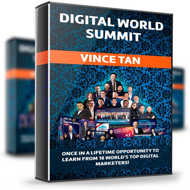 Digital World Summit – Vince Tan 1 Digital World Summit – Vince Tan