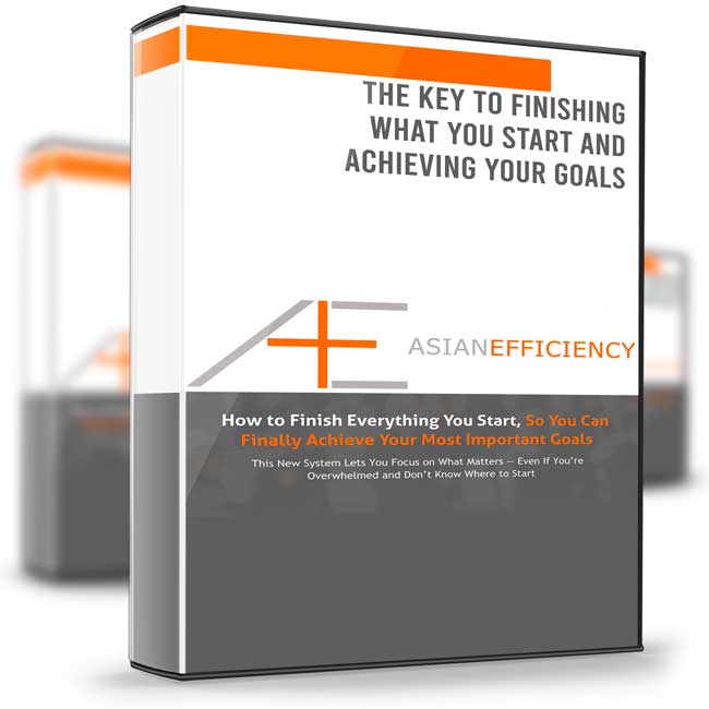 Finisher’s Fastlane – Asian Efficiency 1 Finisher’s Fastlane – Asian Efficiency