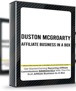 Affiliate Business in a Box – Duston McGroarty