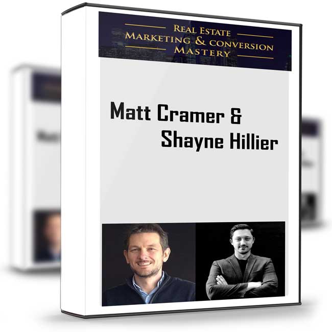 Real Estate Marketing Student Beta Program v2.0 – Matt Cramer & Shayne Hillier 1 Real Estate Marketing Student Beta Program v2.0 – Matt Cramer & Shayne Hillier