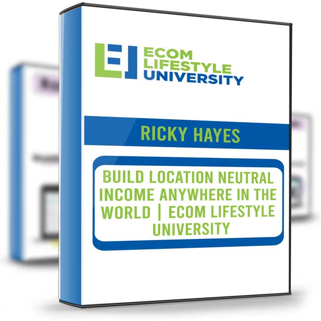 Ecom Lifestyle University – Ricky Hayes 1 Ecom Lifestyle University – Ricky Hayes