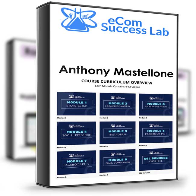 eCom Success Lab – Anthony Mastellone 1 eCom Success Lab – Anthony Mastellone