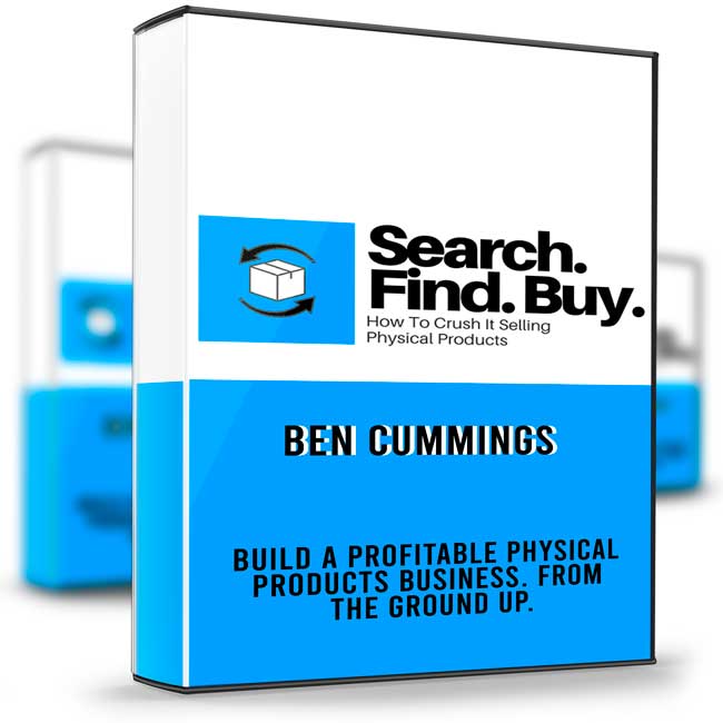 Search Find Buy – Ben Cummings 1 Search Find Buy – Ben Cummings