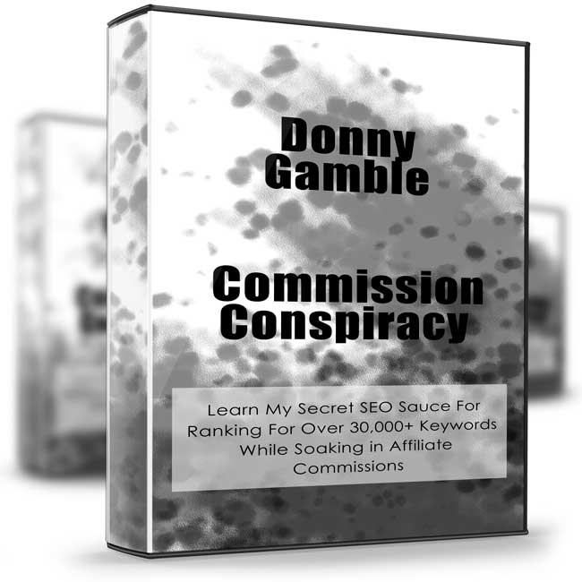 Commission Conspiracy – Donny Gamble 1 Commission Conspiracy – Donny Gamble