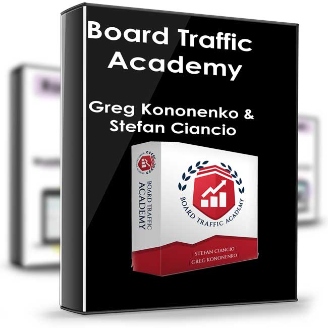 Board Traffic Academy – Greg Kononenko & Stefan Ciancio 1 Board Traffic Academy – Greg Kononenko & Stefan Ciancio