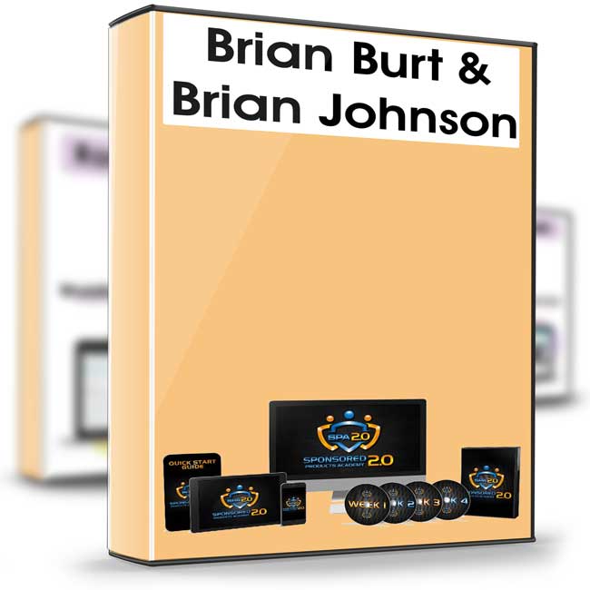 Sponsored Products Academy 2.0 - Brian Burt & Brian Johnson 1 Sponsored Products Academy 2.0 - Brian Burt & Brian Johnson