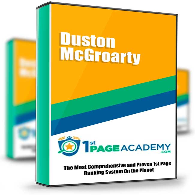 1st Page Academy - Duston McGroarty 1 1st Page Academy - Duston McGroarty