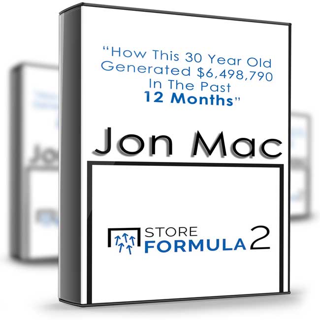 Store Formula 2 - Jon Mac 1 Store Formula 2 - Jon Mac
