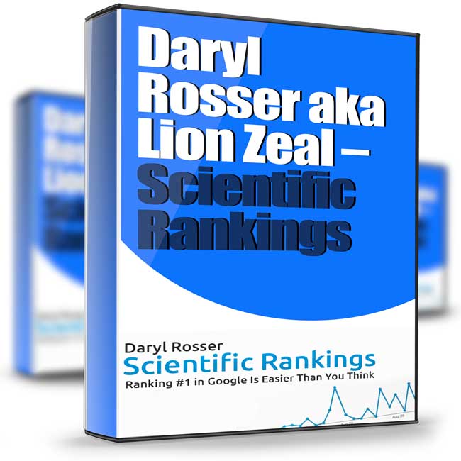 Scientific Rankings - Daryl Rosser aka Lion Zeal 1 Scientific Rankings - Daryl Rosser aka Lion Zeal