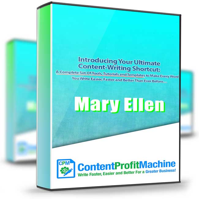 Content Profit Machine - Mary Ellen 1 Content Profit Machine - Mary Ellen