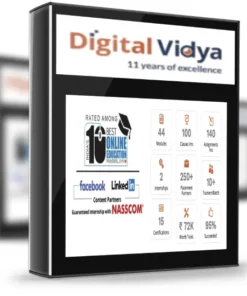 Digital Vidya – Certified Digital Marketing Master Course