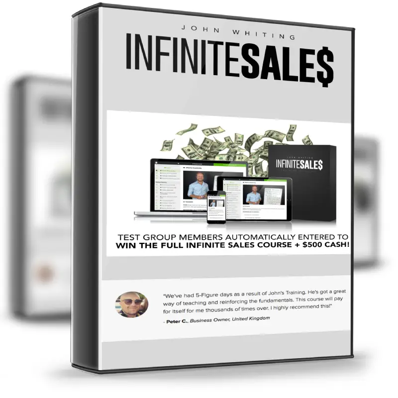 John Whiting – Infinite Sales 1 John Whiting – Infinite Sales
