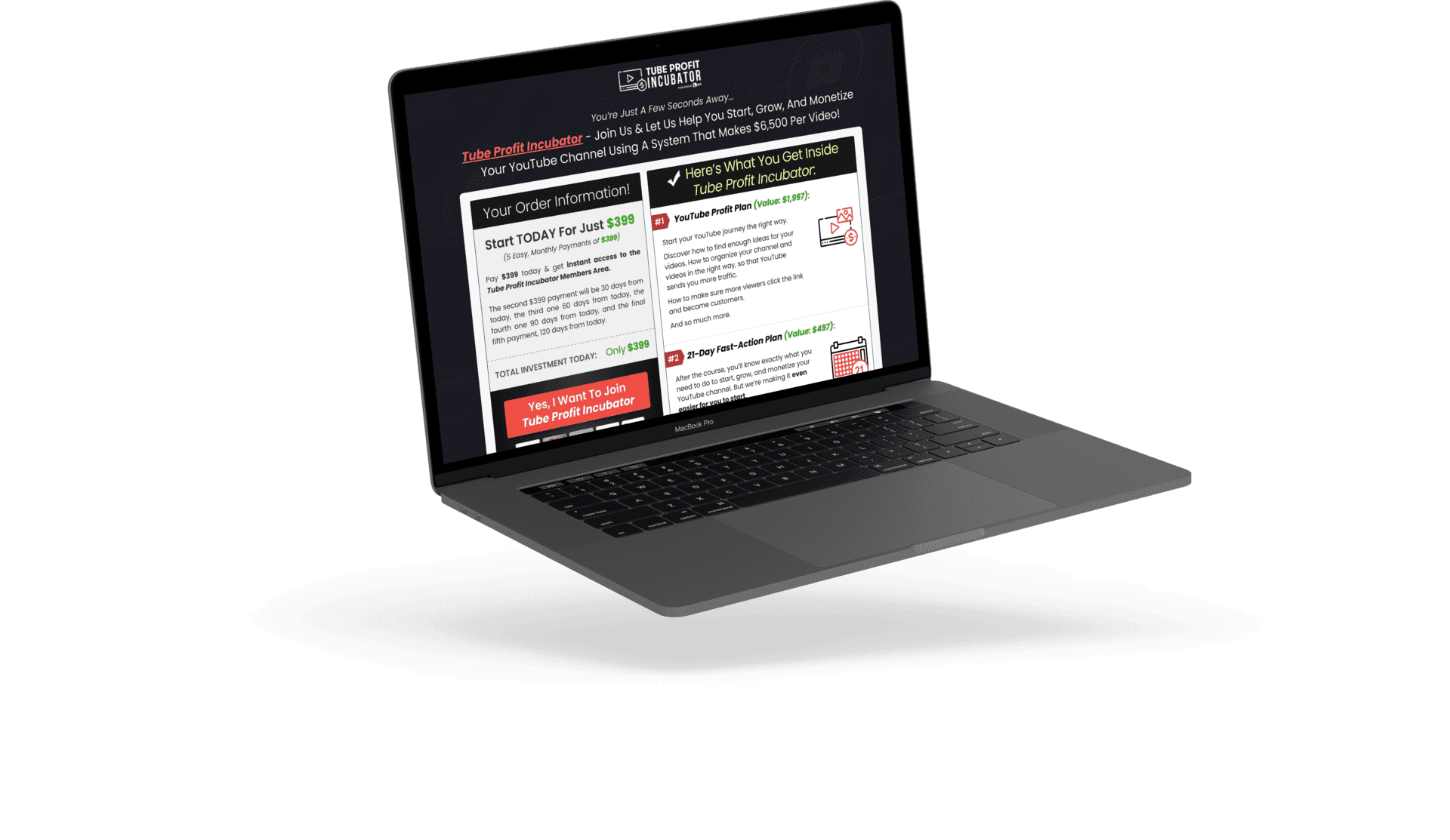 Anthony Morrison – Tube Profit Incubator 1 Anthony Morrison – Tube Profit Incubator