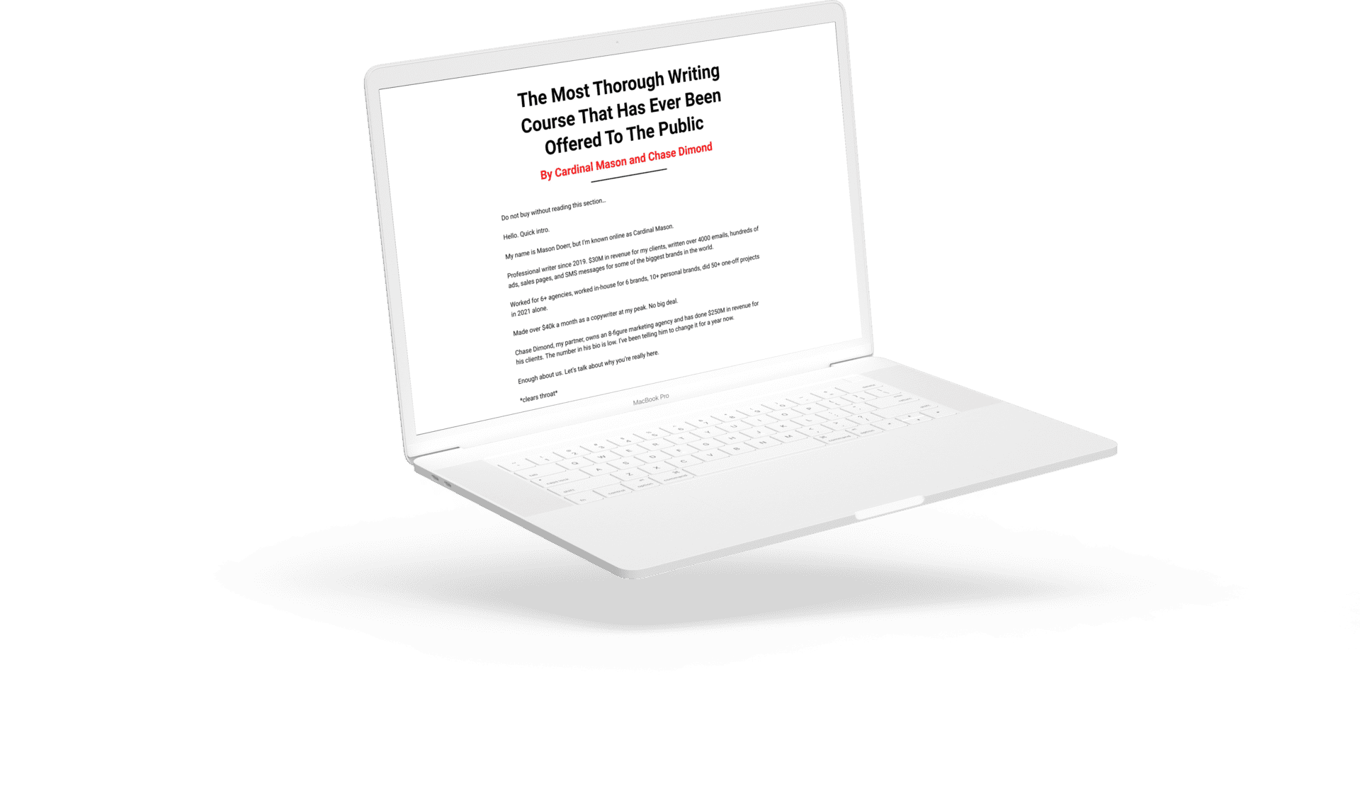 Chase Dimond & Cardinal Mason – Copy MBA 1 Chase Dimond & Cardinal Mason – Copy MBA