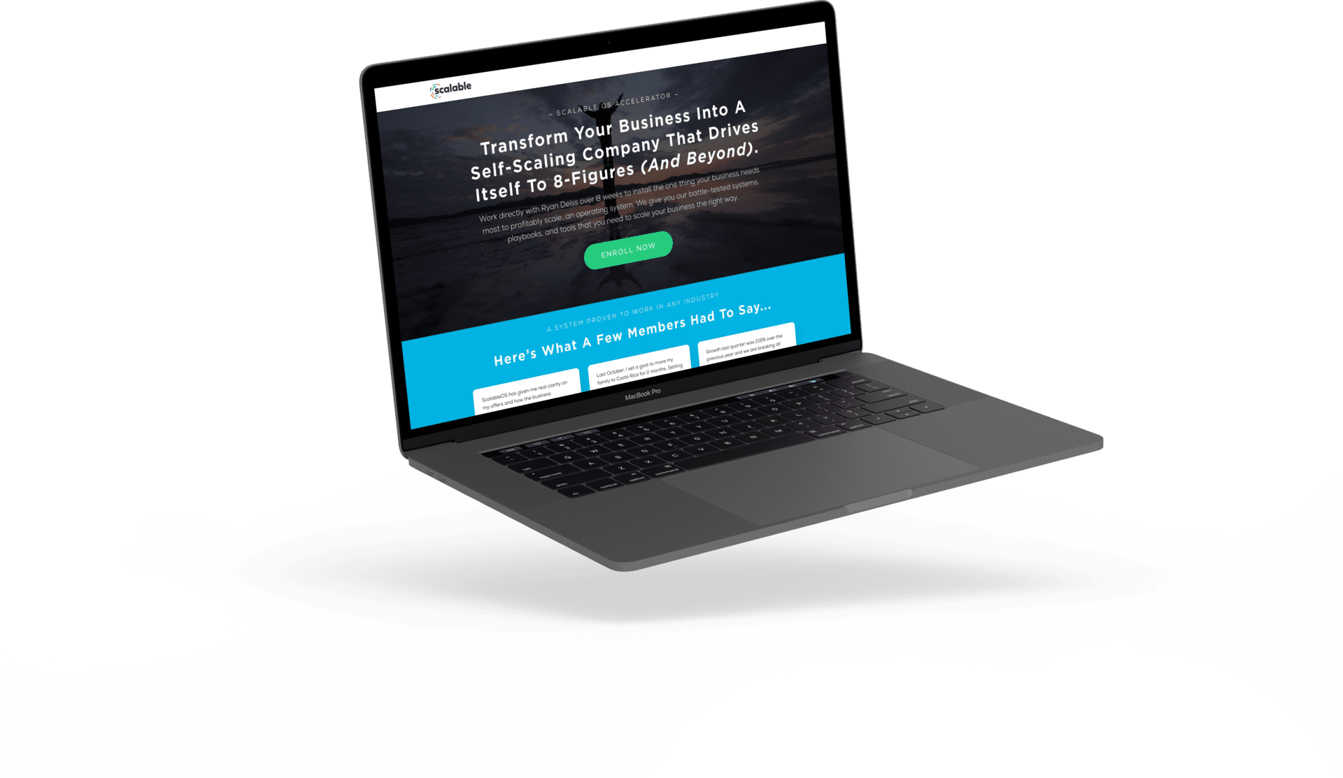 Ryan Deiss – ScalableOS Accelerator 1 Ryan Deiss – ScalableOS Accelerator