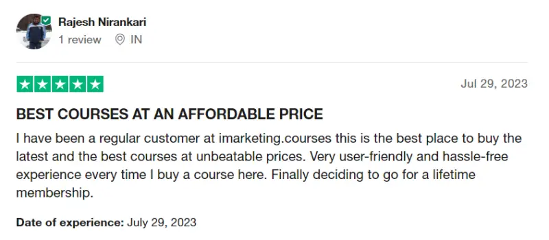 review rajesh