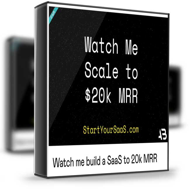 Alex Berman – Watch me build a SaaS to 20k MRR 1 Alex Berman – Watch me build a SaaS to 20k MRR