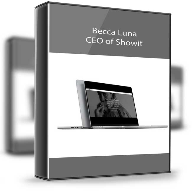 Becca Luna – CEO of Showit 1 Becca Luna – CEO of Showit