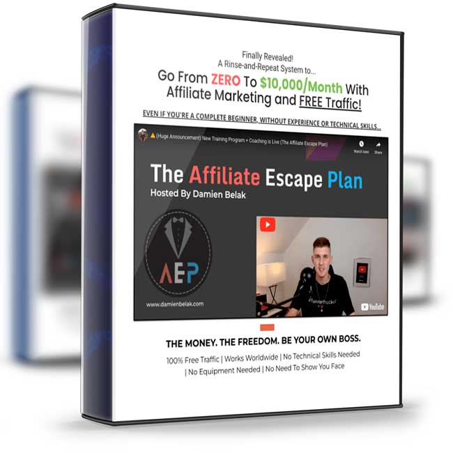 Damien Belak – The Affiliate Escape Plan 1 Damien Belak – The Affiliate Escape Plan
