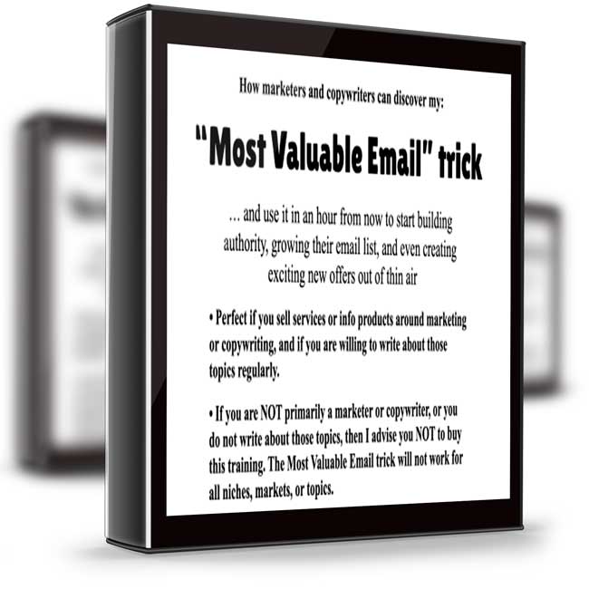 John Bejakovic – Most Valuable Email 1 John Bejakovic – Most Valuable Email