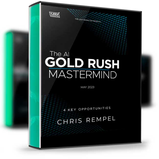 The Lazy Marketer – The AI Gold Rush Mastermind 1 The Lazy Marketer – The AI Gold Rush Mastermind