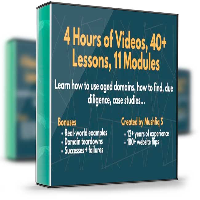 Mushfiq S – The Aged Domains Course 1 Mushfiq S – The Aged Domains Course