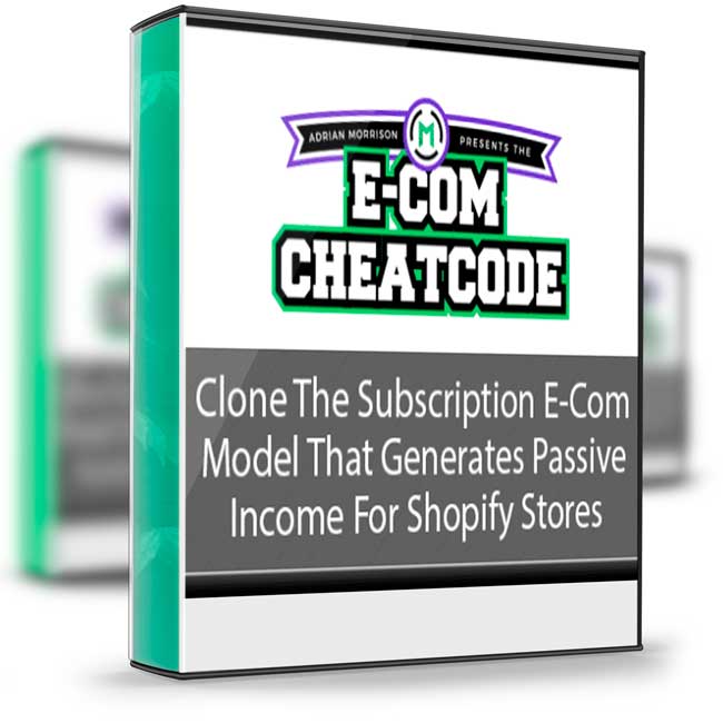 Adrian Morrison – eCom Cheatcode 1 Adrian Morrison – eCom Cheatcode