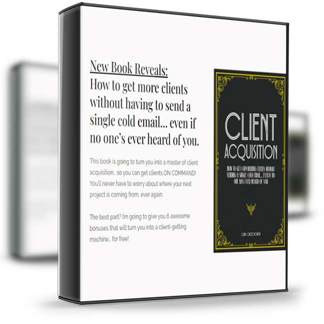 Chris Orzechowski – Client Acquisition 1 Chris Orzechowski – Client Acquisition