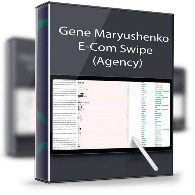 Gene Maryushenko – E-Com Swipe (Agency) 1 Gene Maryushenko – E-Com Swipe (Agency)