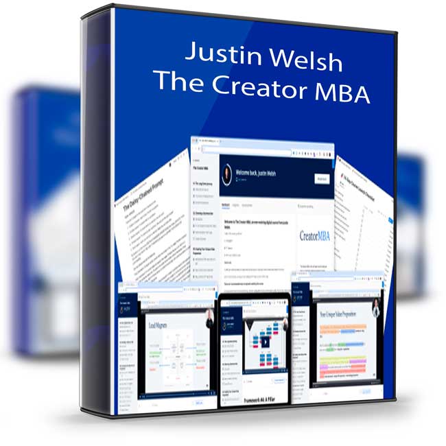 Justin Welsh – The Creator MBA 1 Justin Welsh – The Creator MBA