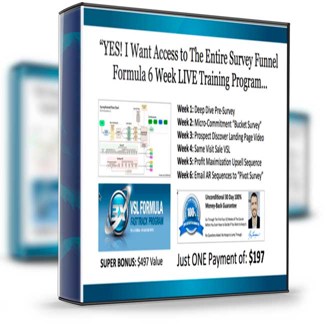 Ryan Levesque and Todd Brown – Survey Funnel Formula 1 Ryan Levesque and Todd Brown – Survey Funnel Formula