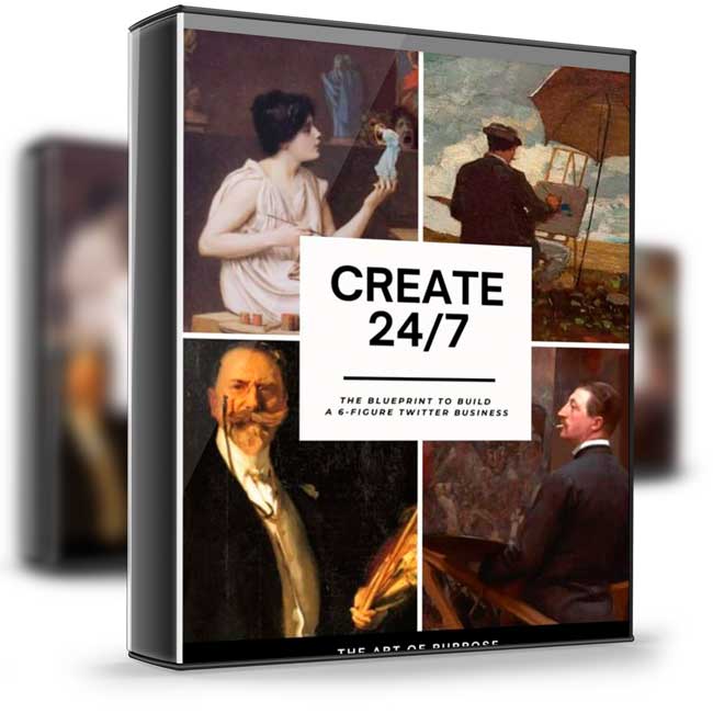 The Art Of Purpose – Create 24/7-The Blueprint to Build a 6-Figure Twitter Business 1 The Art Of Purpose – Create 24/7-The Blueprint to Build a 6-Figure Twitter Business