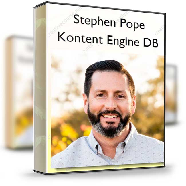 Stephen Pope – Kontent Engine DB 1 Stephen Pope – Kontent Engine DB